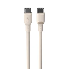 ataru-2-mtr-kabel-charger-usb-type-c-to-type-c-cb6284---krem-beige