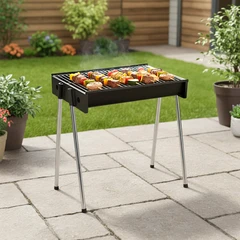 main image Celcio&co Pemanggang Arang Bbq Sq47 Bt - Hitam