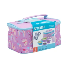 smash-set-6-pcs-kiddo-kotak-makan-anak-dengan-tas-insulated---ungu