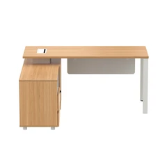 sieben-160-cm-meja-kantor-left---cokelat