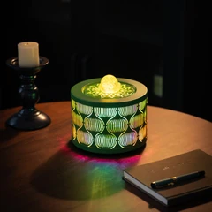 main image Forhom 18 Cm Hiasan Meja Air Mancur Onion - Hijau