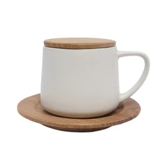 seco-by-seken-living-300-ml-cera-cangkir-dengan-saucer-wooden---putih