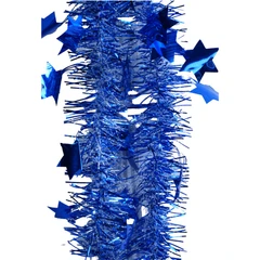 noelle-200-cm-tinsel-garland-dekorasi-natal-christmas-star---biru