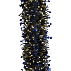 noelle-tinsel-garland-dekorasi-natal-christmas-star---gold/biru-navy