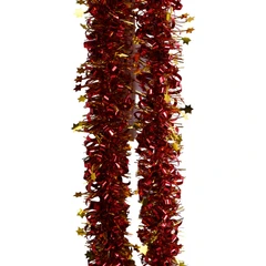 noelle-dekorasi-natal-christmas-tinsel-garland-star---merah