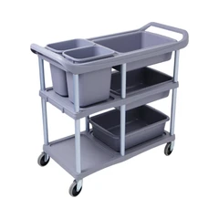 main image Krisbow Troli Kebersihan Large - Abu-Abu