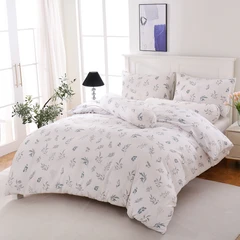 main image Sleeplite 180x200 Cm Set 6 Pcs Seprai King Microfiber Flower Zoya