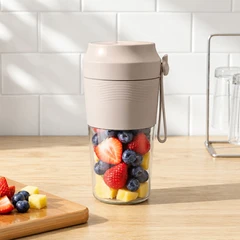 main image Kris Blender Portabel 300 ml 50 Watt - Cokelat Taupe
