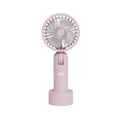 main image Ataru Kipas Angin Portable Rechargeable 1200mha - Pink