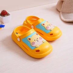 main image Ataru Ukuran 24/25 Sandal Anak Clogs Shiba - Kuning