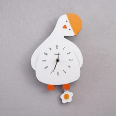 main image Forhom Jam Dinding Anak Duck - Putih