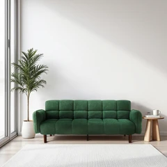Informa Dimity Sofa Bed Fabric - Hijau Emerald