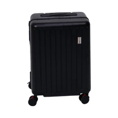 main image Luggo 20 Inci Ride On Koper Anak Pc & Aluminium Tsa Lock - Hitam