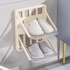 main image Stora Rak Sepatu Lipat Gantung - Putih Ivory