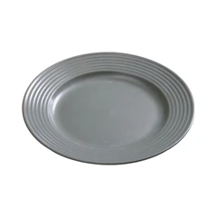 main image Delicia 27 Cm Piring Makan Stoneware Swirls - Hijau