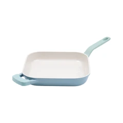 main image Culinart 28 Cm Ocean Wave Wajan Panggang - Biru/Hijau