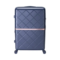 Luggo Camille Koper PC TSA Lock Expandable 24 Inch - Biru Midnight