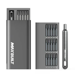 main image Maxbuilt Set 31 Pcs Obeng Presisi - Abu-Abu