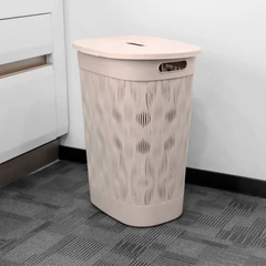 main image Stora  44x34.5x57 Cm Hamper Keranjang Laundry - Cokelat