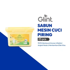 main image Glint Set 25 Pcs Lemon Zest Sabun Kapsul Mesin Cuci Piring - Kuning