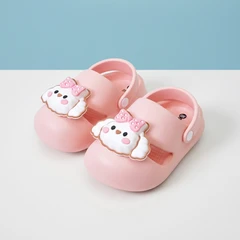 main image Ataru Ukuran 20/21 Sandal Anak Clogs Puppy - Pink