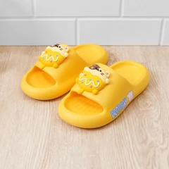 main image Ataru Ukuran 24/25 Sandal Anak Slides Round - Kuning