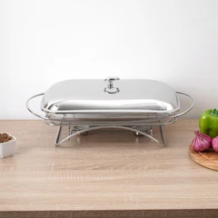 main image Culinart 3 Ltr Nerinko Penghangat Makanan Rectangle - Silver