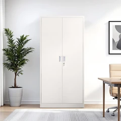 main image Odi Becca Lemari Arsip Kantor Swing Door Full Plate - Putih