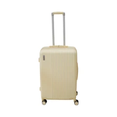 main image Luggo 24 Inci Miles Koper Pc Tsa Lock Expandable - Kuning Custard Vanilla