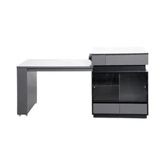Informa Tyrion Meja Dapur - Abu-abu
