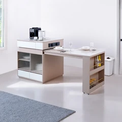 Informa Tyrion Meja Dapur - Krem Beige