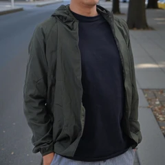 Ataru Jaket Foldable Pria - Hijau Forest