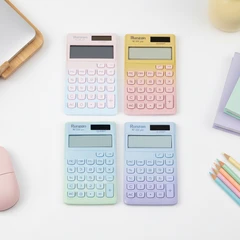 main image Ataru Kalkulator 12 Digit Two Tone 11.9x7x1 Cm Random