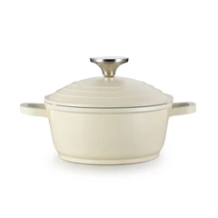 Cooking Color Sofi Panci Casserole Greblon C2 16 cm - Krem