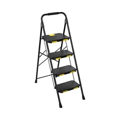 main image Fixsteps 1.25 Mtr Tangga Lipat Aluminium 4 Step - Hitam