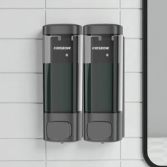 main image Krisbow 300 Ml Dispenser Sabun Cair Manual Double Cd-2063c