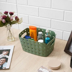 main image Stora 25.3x17.8x11 Cm Quartz Keranjang Penyimpanan Medium - Hijau