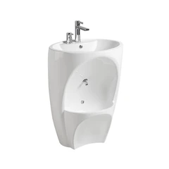 main image Acroz Wastafel Berdiri Dengan Mode For Wudu - Putih