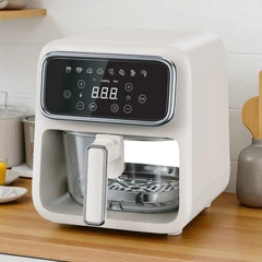 main image Klaz 4 Ltr Air Fryer Digital Crystal 700 Watt - Putih