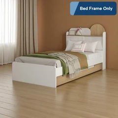 Informa 120x200 Cm Biel Deux Tempat Tidur Sorong Anak - Putih Oak