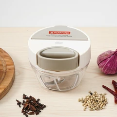 main image Culinart 400 Ml Pull Chopper - Krem Beige