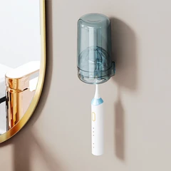 main image Stora Tempat Sikat Gigi Dengan Gelas Kumur - Biru