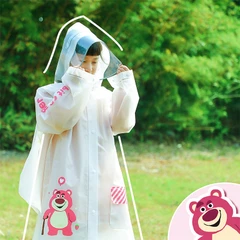 main image Ataru Ukuran Xxl Jas Hujan Anak Lotso - Putih/Pink