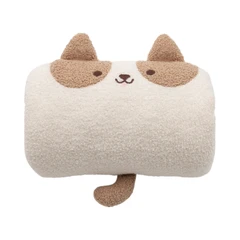 main image Forhom 36x23x15 cm Bantal Tidur Corgi - Putih/Cokelat