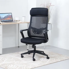 Informa G Zilton V2 Kursi Kantor Sandaran Tinggi - Hitam