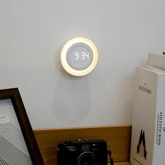 main image Forhom Jam Digital Sensor Night Light - Putih