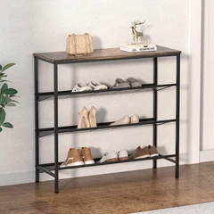 main image Stora Rak Sepatu 4 Tingkat - Hitam