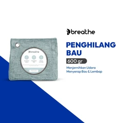 main image Breathe 600 Gr Penghilang Bau Air Care Bag All In One - Abu-Abu