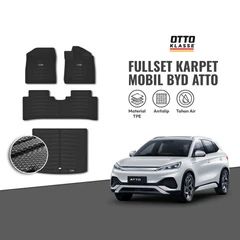 main image Otto Klasse Karpet Mobil Fullset Byd Atto 2024-Now Tpe - Hitam