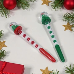 main image Ataru Pulpen Natal Christmas Snow Tree In Dome Random